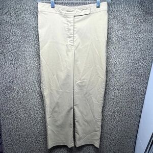 La Belle Dress Pants Womens 1 Beige Stretch Straight Leg Business Office Work US